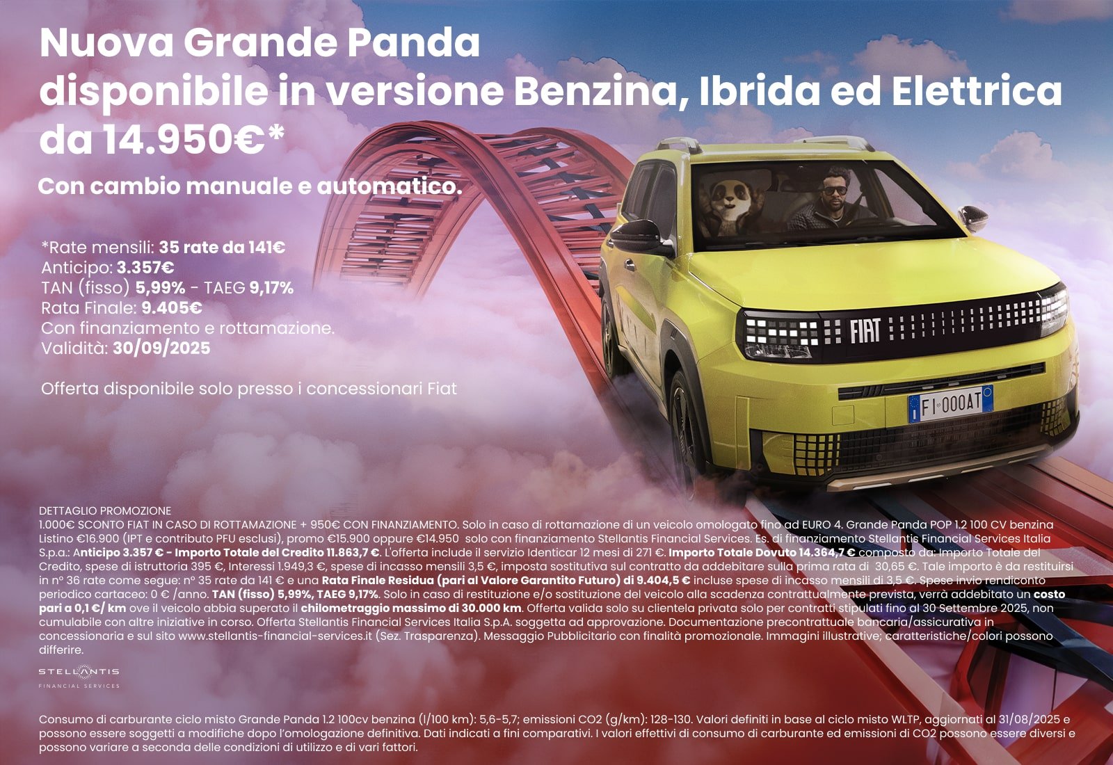 Nuova Grande Panda Hybrid